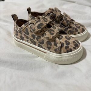 H&M Leopard Print Kids Sneakers - Brown and Black